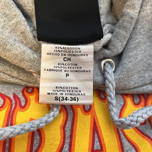 Thrasher flame hoodie - Picture 4 of 5